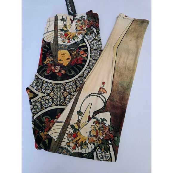 Extra Plus Size Creamy‎ Soft Gaia Mucha Leggings - Picture 7 of 10